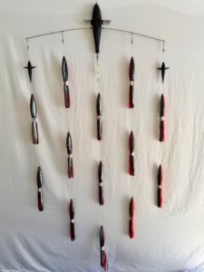 40" Bar with 13" Bird 15" Squid - Coca Cola