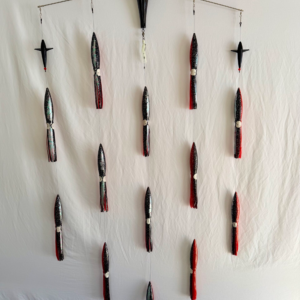 40" Bar with 13" Bird 15" Squid - Coca Cola