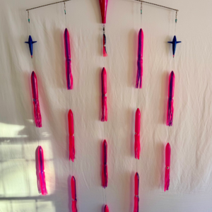 40" Bar with 13" Bird 15" Squid - Big Pinky