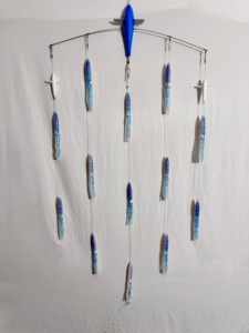 36" Bar with 10" Bird 12" Squid - Cloud Candy