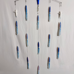 36" Bar with 10" Bird 12" Squid - Cloud Candy